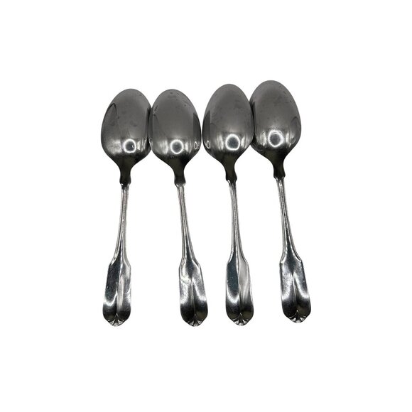 Oneida Silver Gloria Stainless Steel Tablespoons Set Of 4 - Picture 5 of 6
